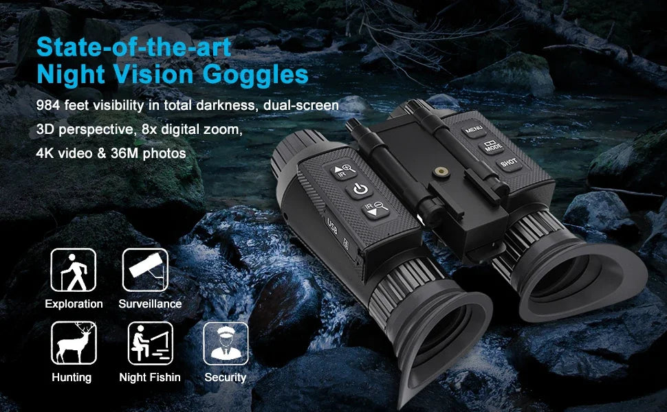 Shadow X™ Pro 4K Tactical Night Vision Goggles