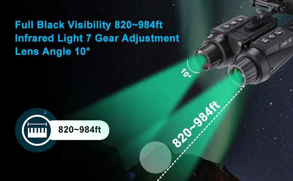 Shadow X™ Pro 4K Tactical Night Vision Goggles