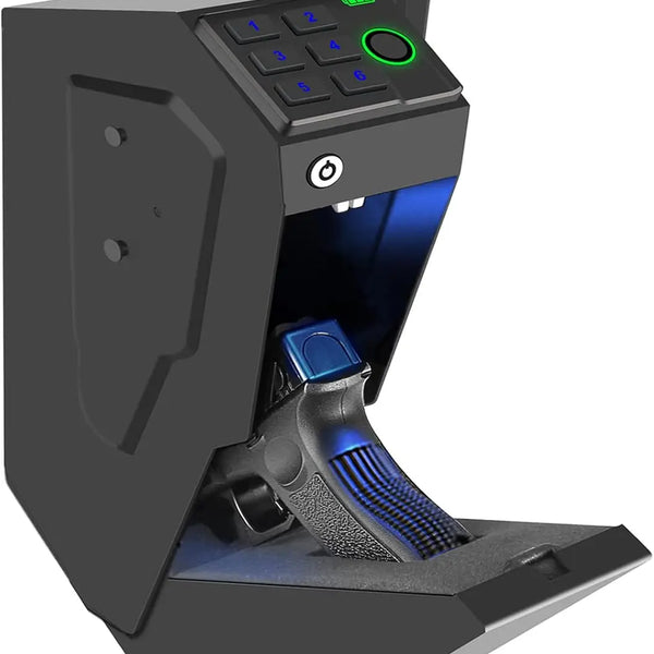 Biometric Mounted Handgun Gun Safe for Nightstand