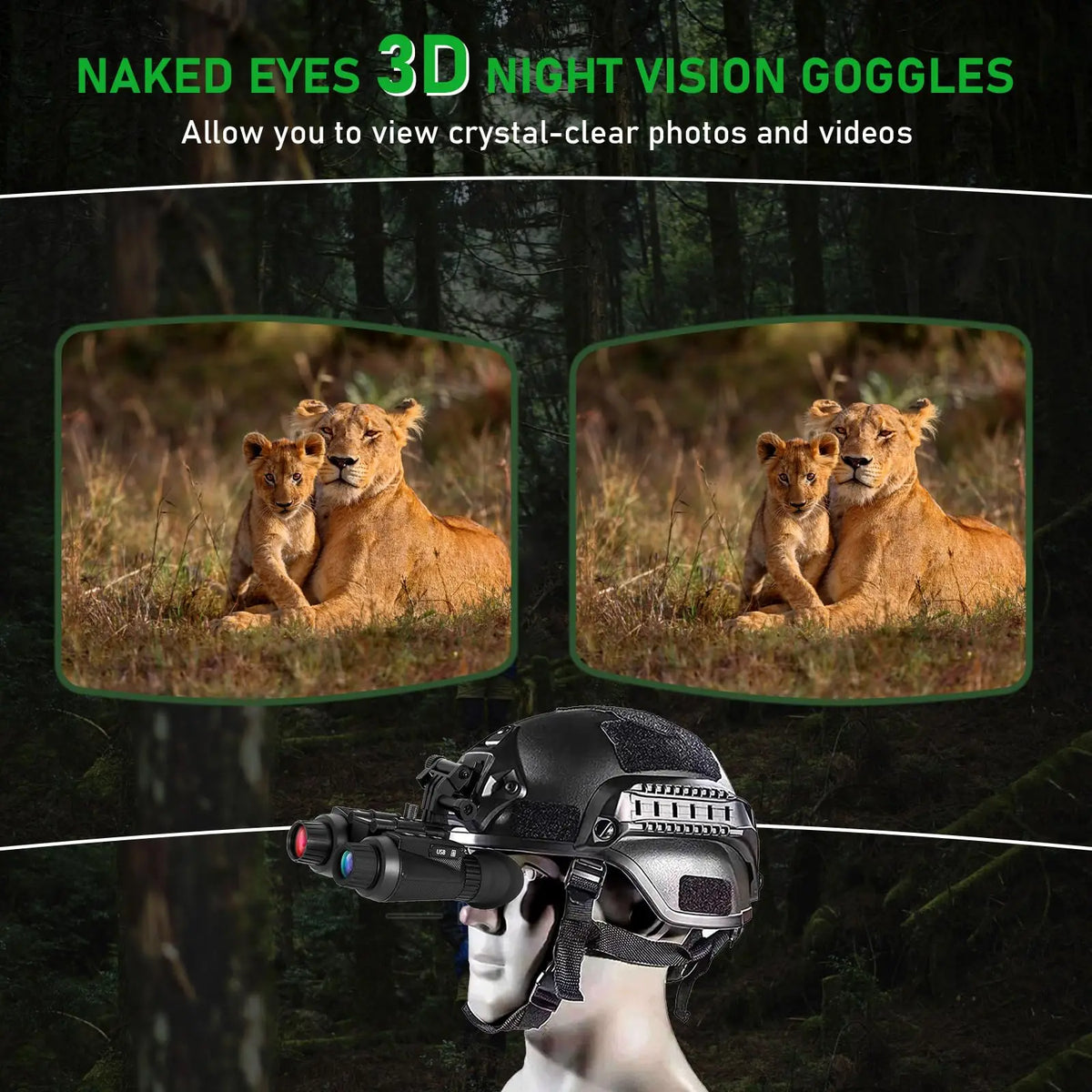 Shadow X™ Pro 4K Tactical Night Vision Goggles