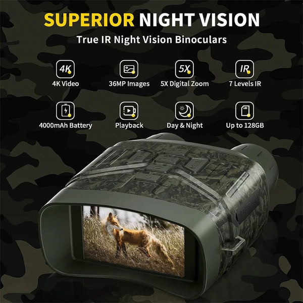 4K UHD Night Vision Binoculars