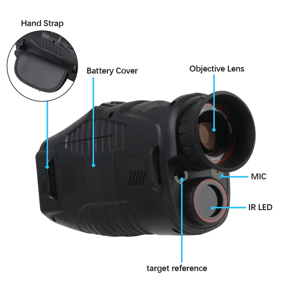Full HD Night Vision IR Monocular