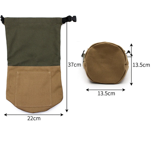 Camping Light Storage Bag with Pockets Outdoor Lantern Bag