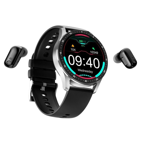 ActiveGear™ Fitness Smartwatch w/ Earbuds