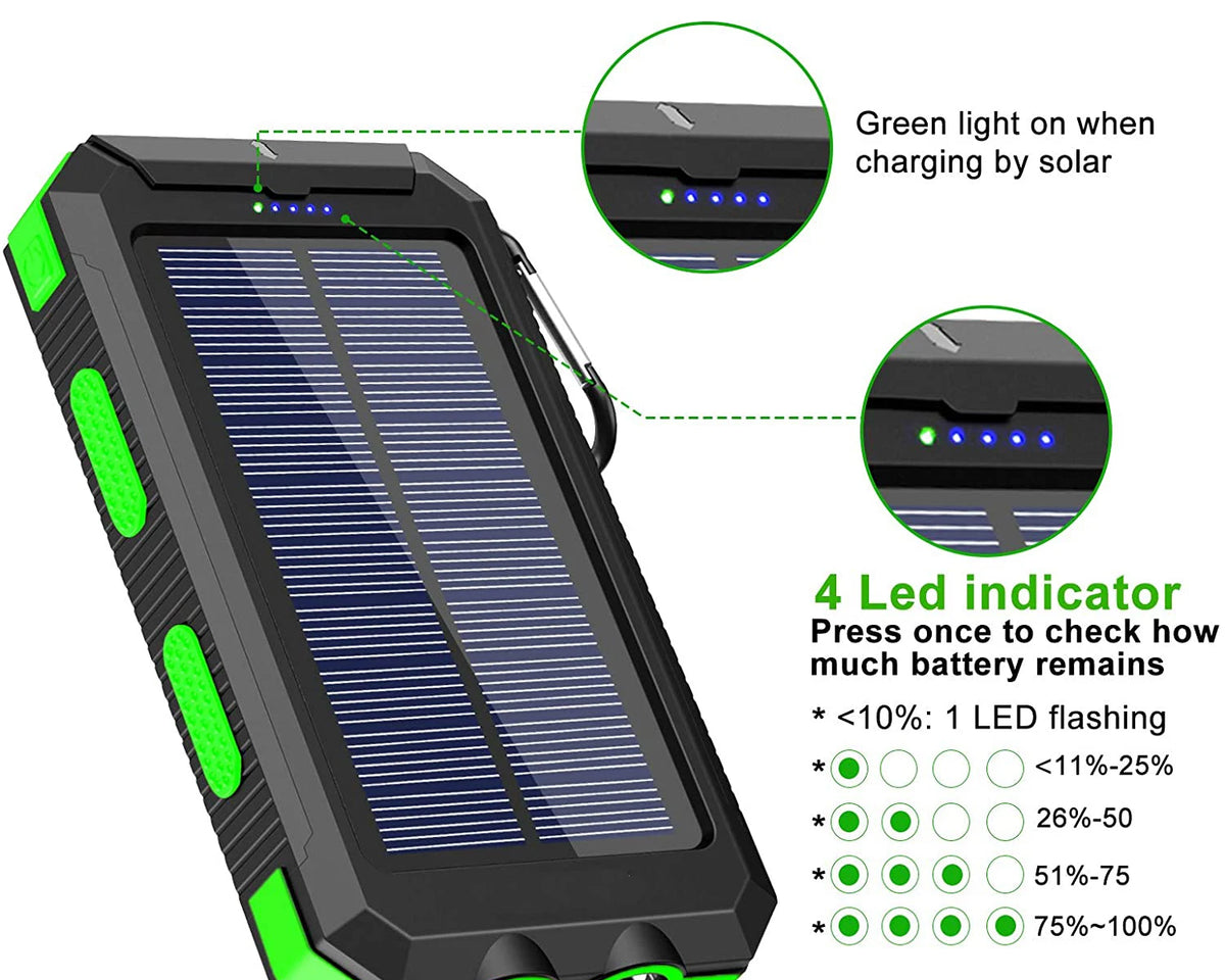 Ultra Rapid Charging Power Bank w/ USB