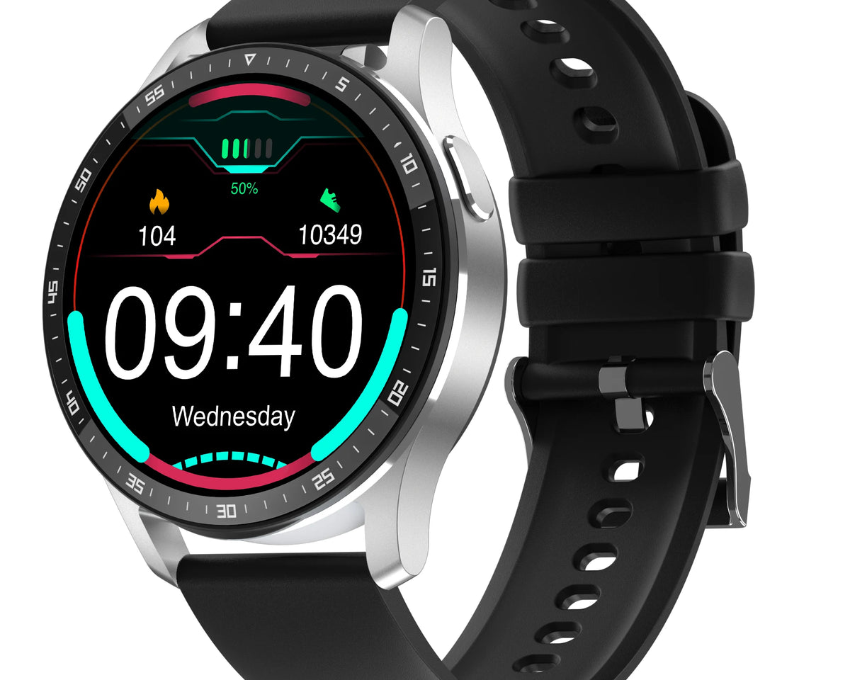 ActiveGear™ Fitness Smartwatch w/ Earbuds