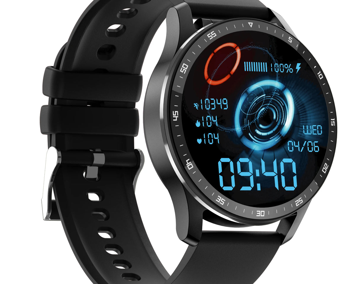 ActiveGear™ Fitness Smartwatch w/ Earbuds