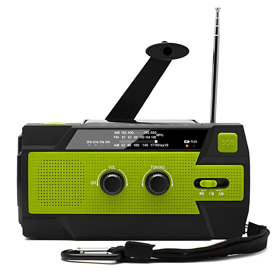 Emergency Solar Powered Radio & 30 Day Survival