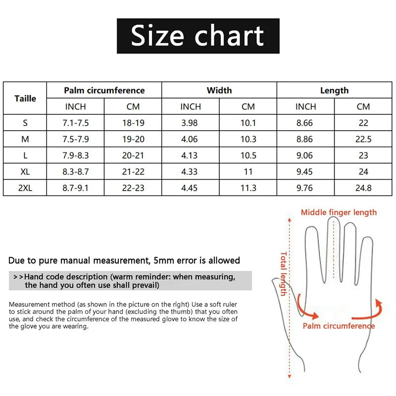 Thermal Warming Touch Screen Gloves