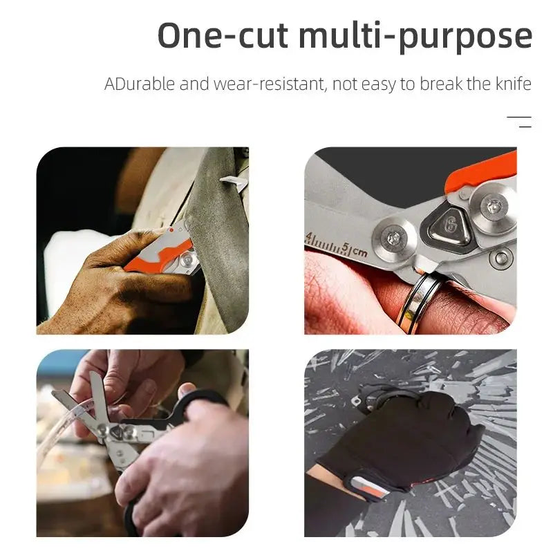 ActiveGear™ Heavy-Duty EDC Emergency Tactical Shears