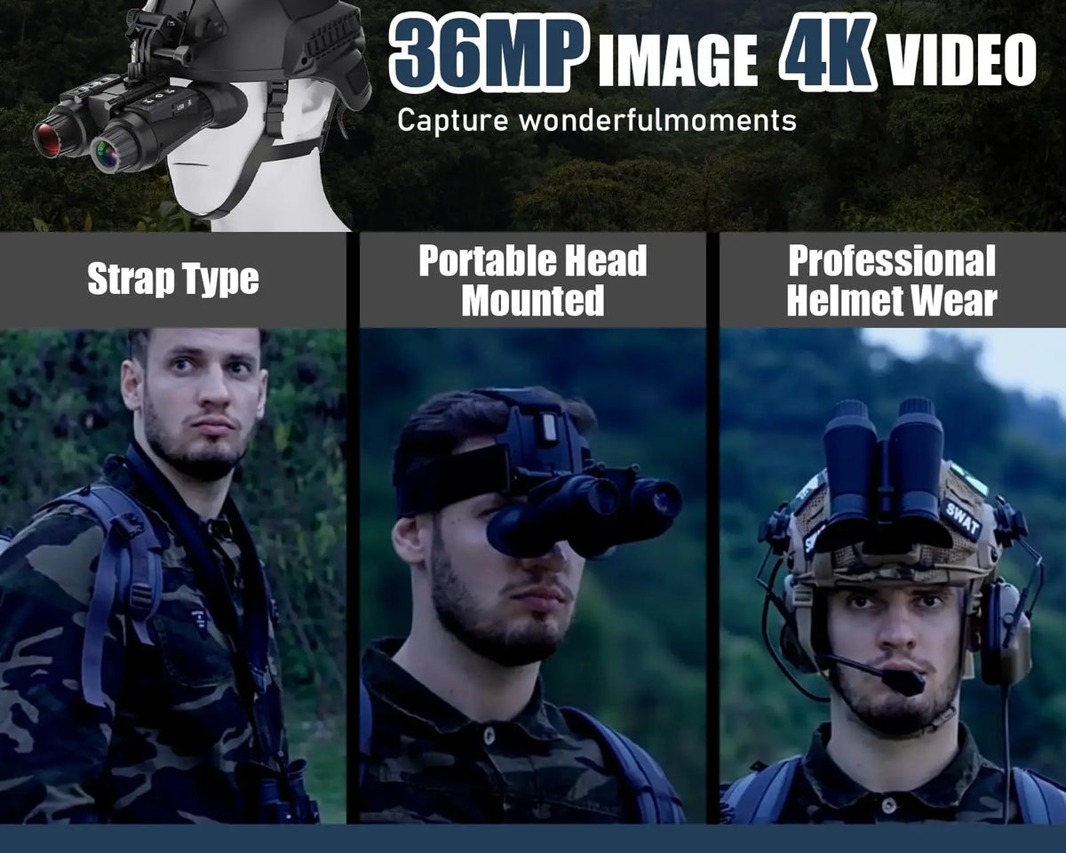 Shadow X™ Pro 4K Tactical Night Vision Goggles