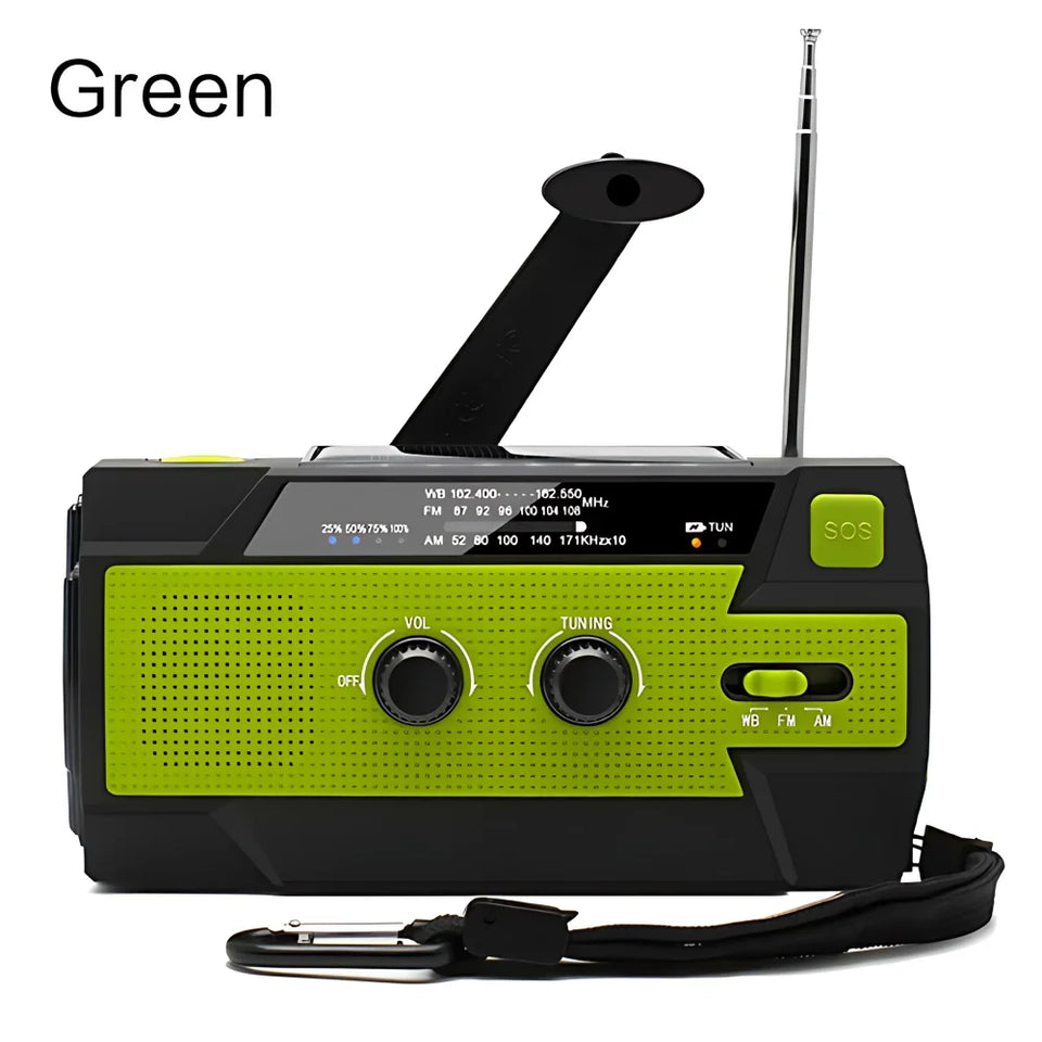 Emergency Solar Powered Radio & 30 Day Survival