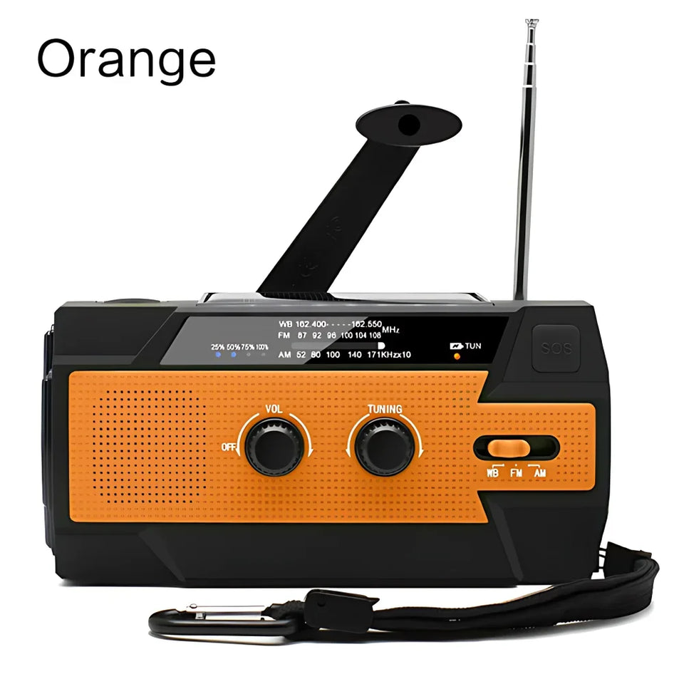 Emergency Solar Powered Radio & 30 Day Survival