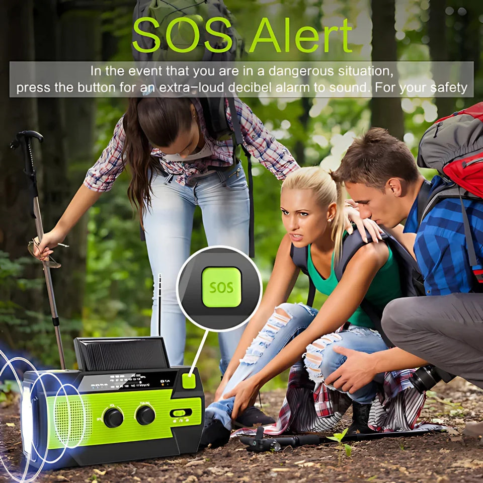 Emergency Solar Powered Radio & 30 Day Survival