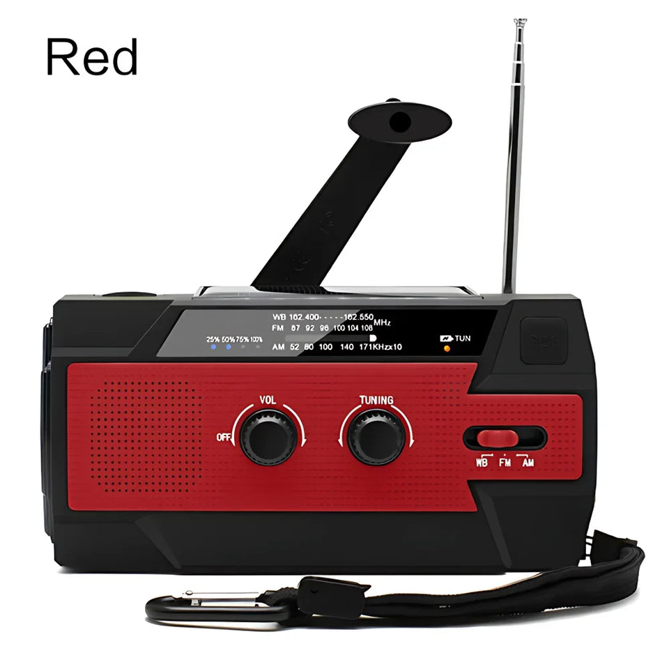 Emergency Solar Powered Radio & 30 Day Survival